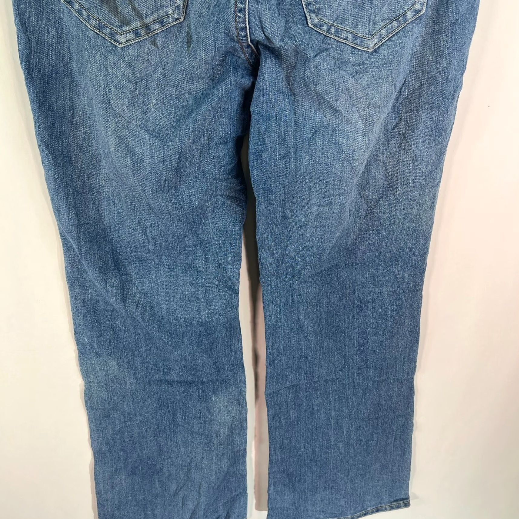DKNY DKNY Jeans Womens Bootcut 5-Pocket Blue Denim Stretch Soho Low Rise 14 Regular 36x33 Modern Classic Size 36" / US 14 / IT 50 - 7 Thumbnail