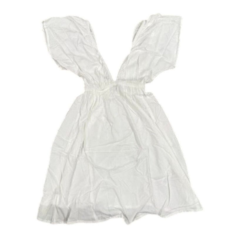 Asos ASOS Design Tall Flutter Sleeve Mini Beach Dress, Size 0 Size XS / US 0-2 / IT 36-38 - 2 Thumbnail