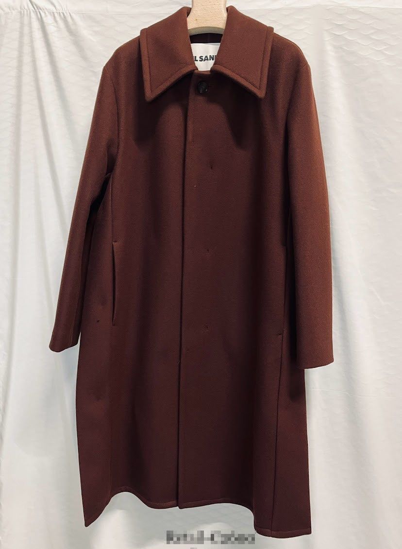 Jil Sander o1loc1c1124 Long Coat in Brown Size US M / EU 48-50 / 2 - 1 Preview