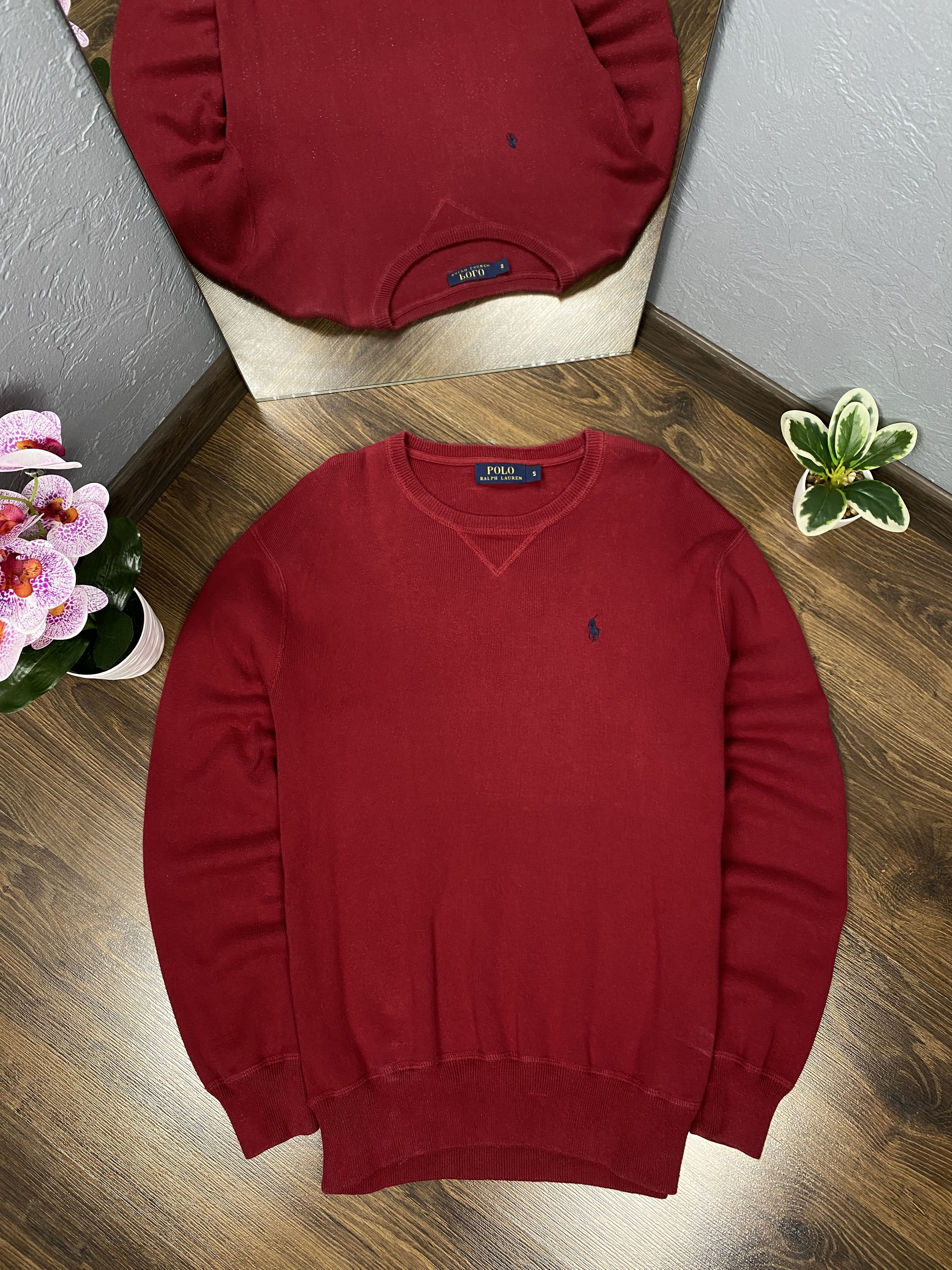 Polo Ralph Lauren × Ralph Lauren × Vintage Polo Ralph Lauren vintage crew neck sweater y2k sweatshirt Size US S / EU 44-46 / 1 - 1 Thumbnail