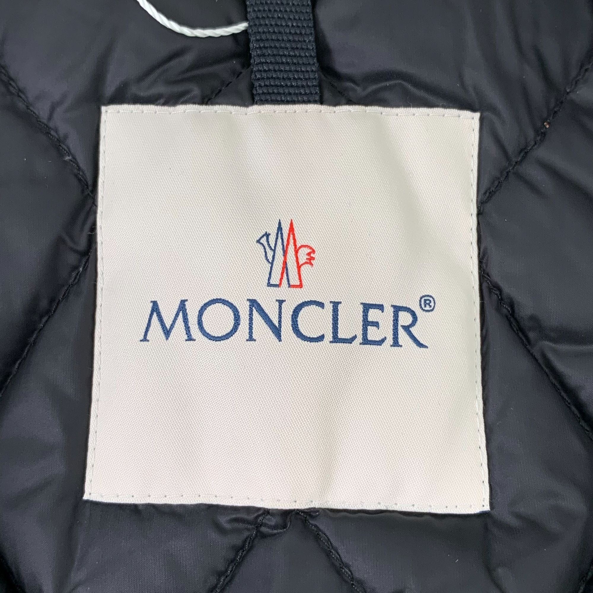 Moncler Moncler Lacaire Series Dark Brown Embroidered Logo Zip-Up Ja Size US XXS / EU 40 - 2 Thumbnail