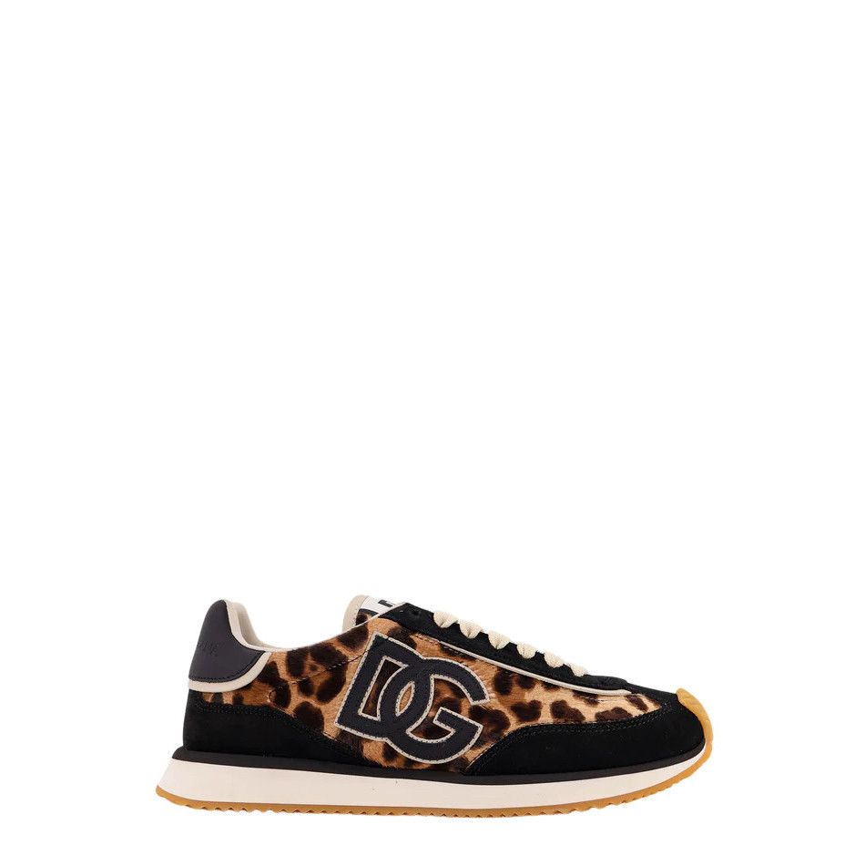 DOLCE&GABBANA DG Cushion Brown/Black Sneakers New (Women's s