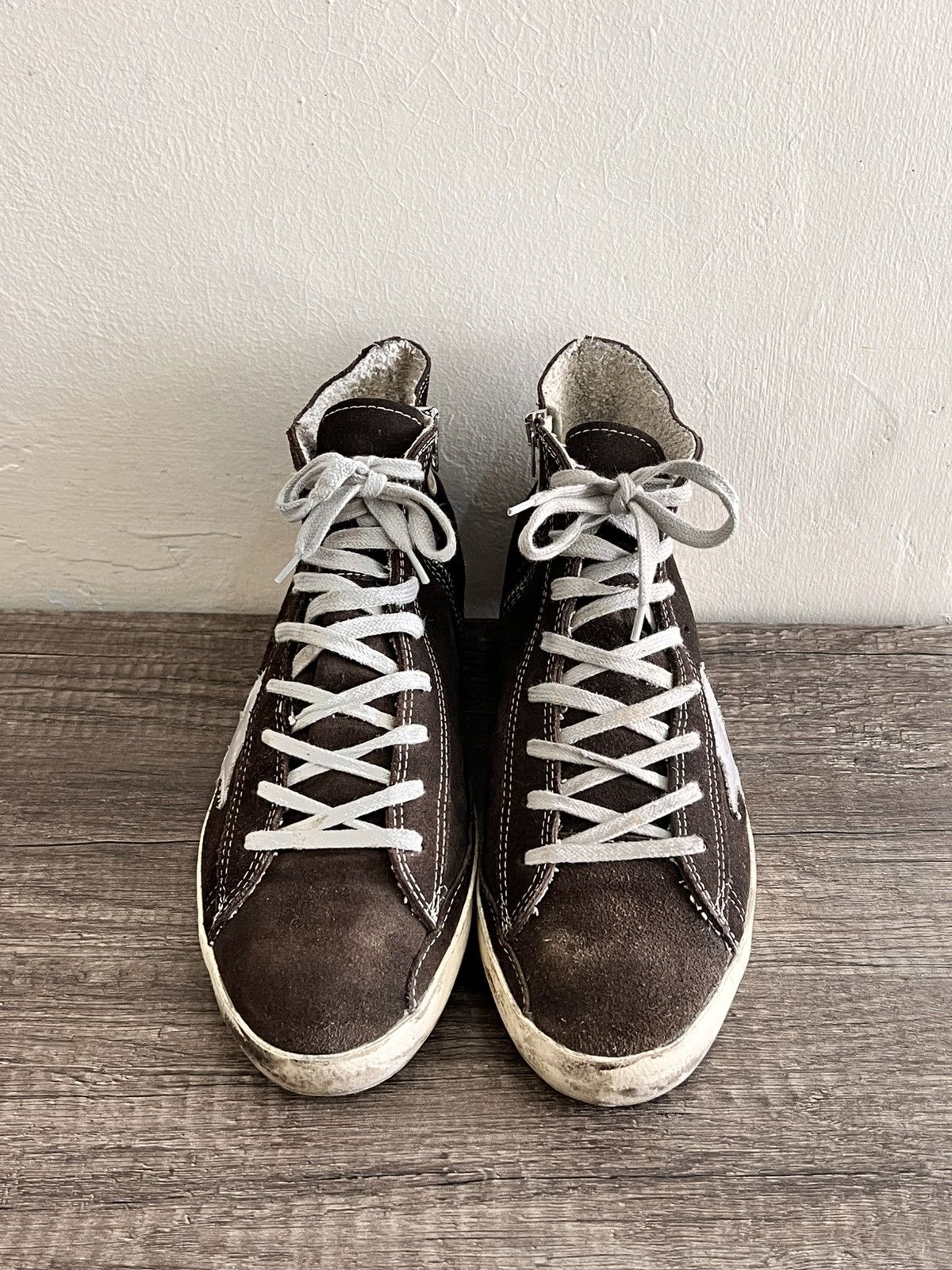 Golden Goose GOLDEN GOOSE FRANCY SUEDE SNEAKERS Size US 8 / EU 41 - 1 Thumbnail