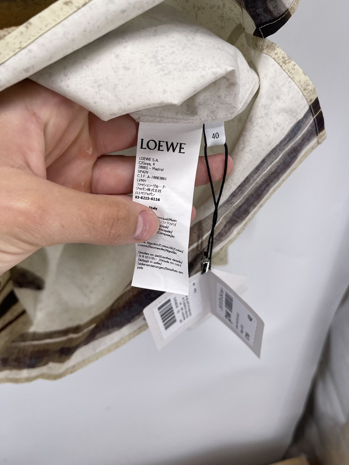 Loewe Loewe Fish Shirt Size 40 Size US M / EU 48-50 / 2 - 4 Thumbnail