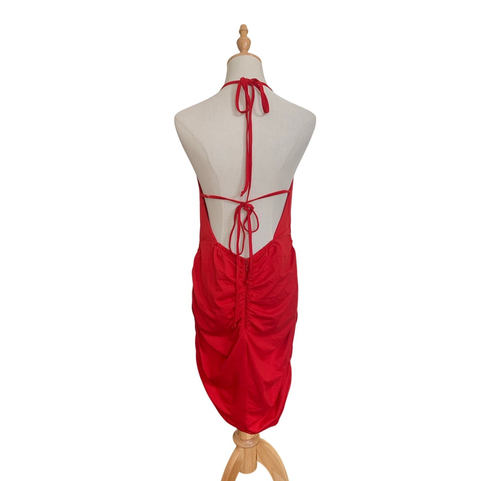 Anthropologie NWT Anthropologie Hutch Ruched Asymmetrical Mini Dress Size L / US 10 / IT 46 - 6 Thumbnail