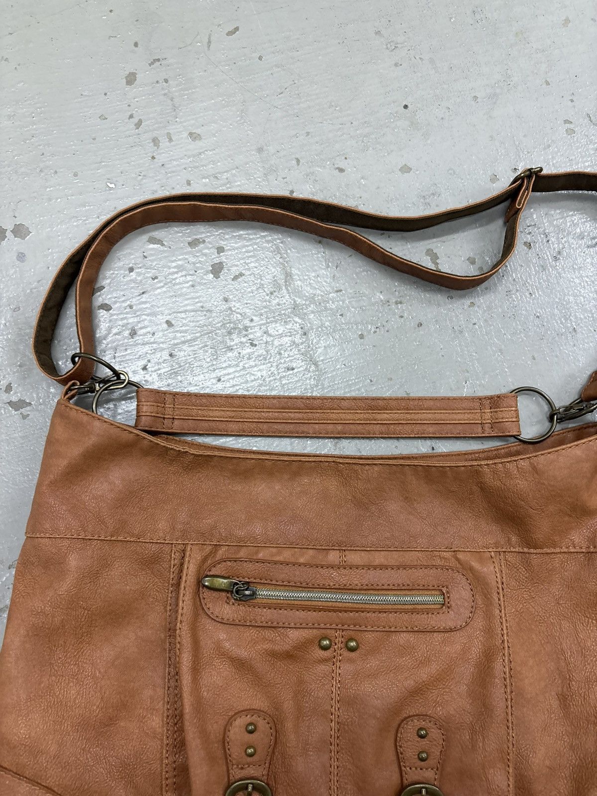 Leather Lango Japan City Bag Leather Diesel Style Size ONE SIZE - 7 Thumbnail