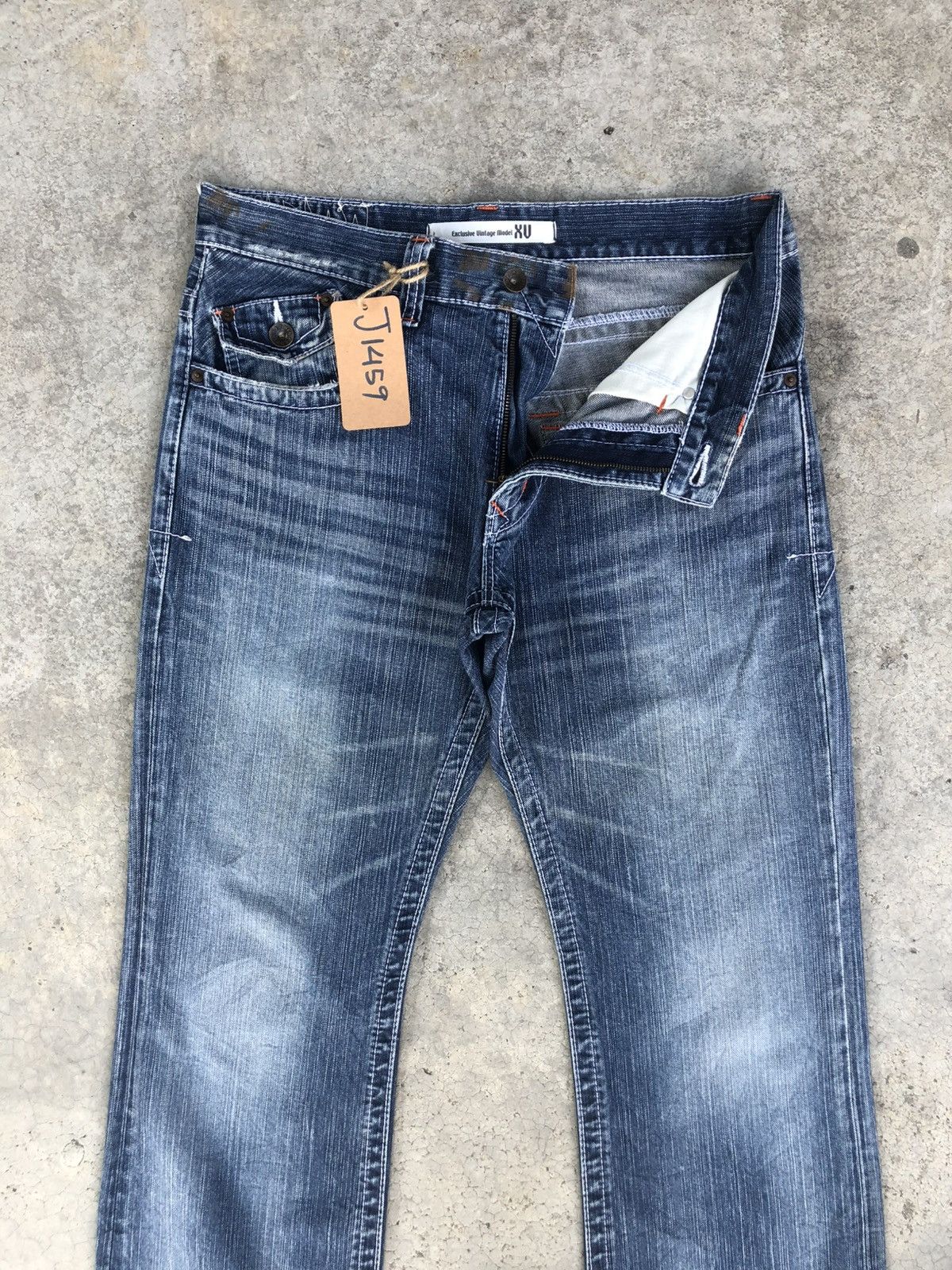 Who Decides War Edwin XV Flared Jeans Bootcut Distressed Jeans Size US 33 - 3 Thumbnail