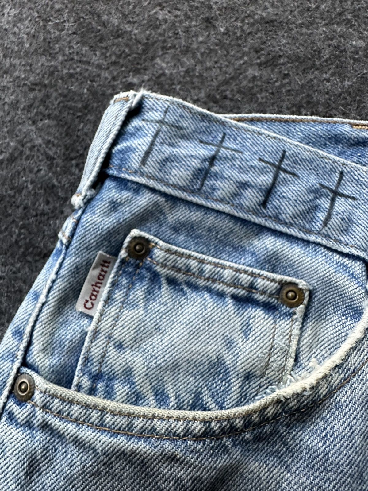 Carhartt Vintage Carhartt Big Size “Holy Grail” Denim 40x29 D449 Size US 40 / EU 56 - 5 Thumbnail