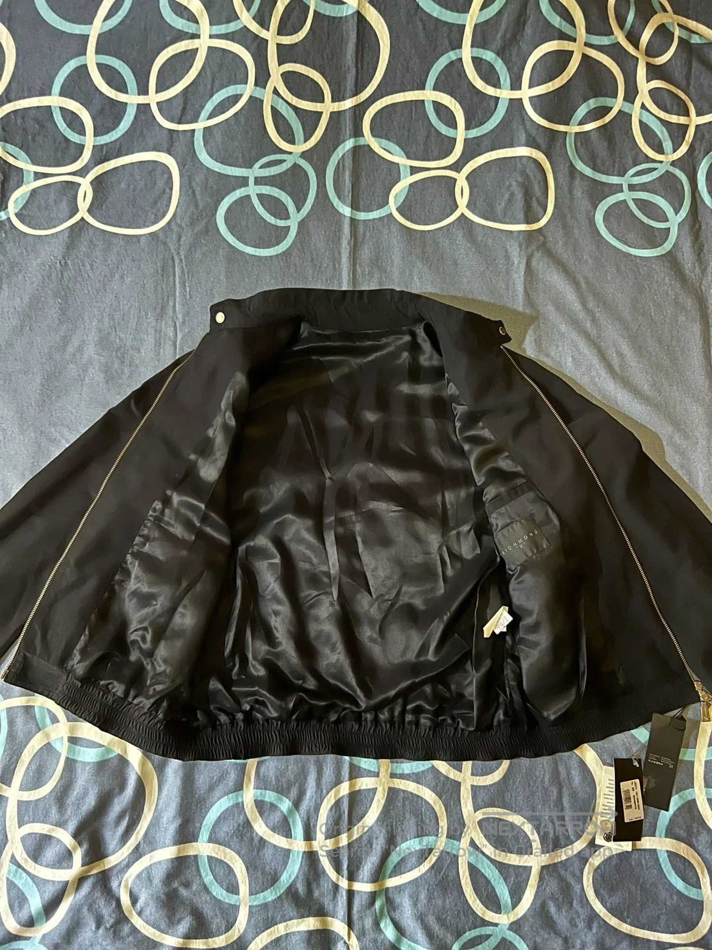 John Richmond Richmond Embroidered Biker Jacket. Size US L / EU 52-54 / 3 - 6 Thumbnail
