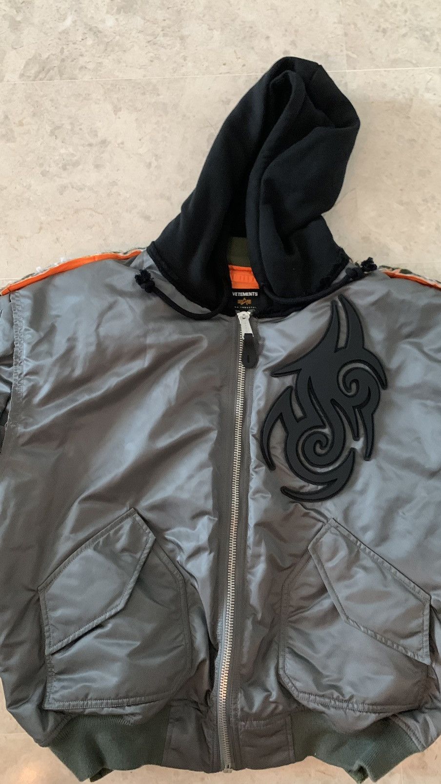 Alpha Industries × Vetements Vetements x Alpha industries 2018 tribal ma-1 bomber jacket Size US XXL / EU 58 / 5 - 17 Thumbnail