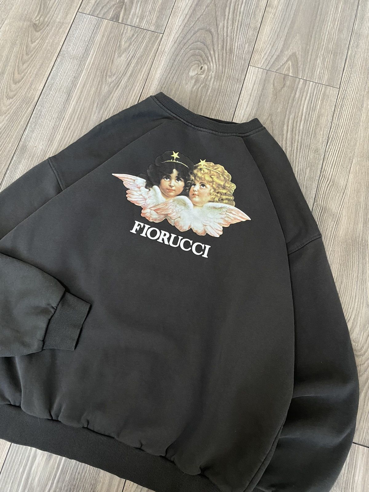 Fiorucci Vintage Fiorucci Angels Print Crew Neck Sweatshirt Size M Size US M / EU 48-50 / 2 - 6 Thumbnail