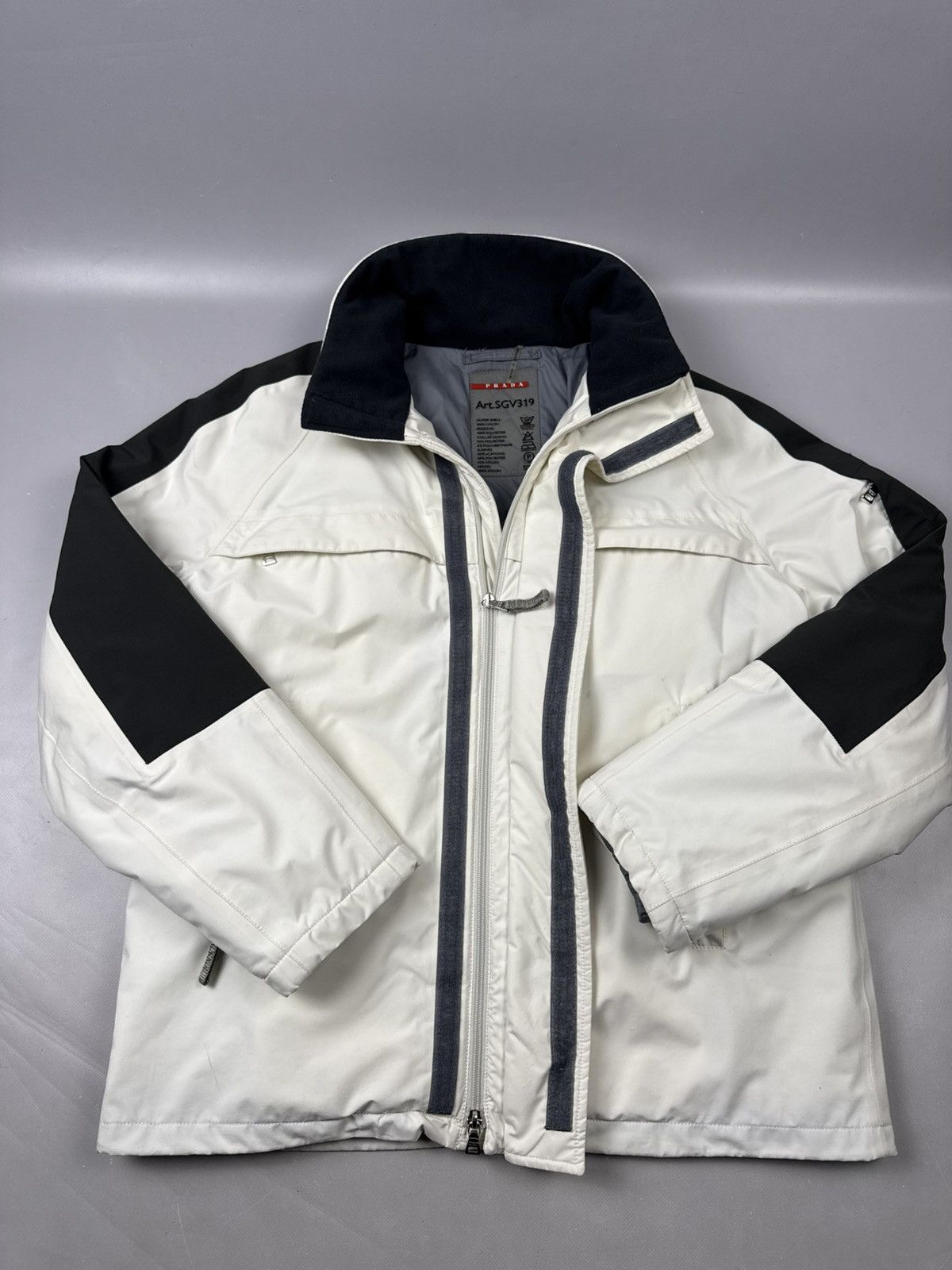 Prada Prada sport goretex ski jacket white performance Size US XL / EU 56 / 4 - 1 Thumbnail