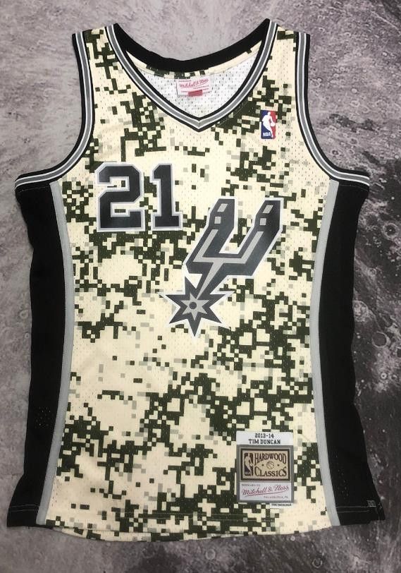 NBA Tim Duncan Jersey 21 San Antonio Spurs Jersey Size US M / EU 48-50 / 2 - 1 Thumbnail