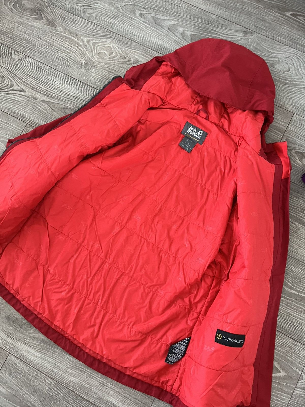 Designer ‼️New Collection Jack Wolfskin Man Regular Microguard Jacket‼️ Size US L / EU 52-54 / 3 - 15 Thumbnail