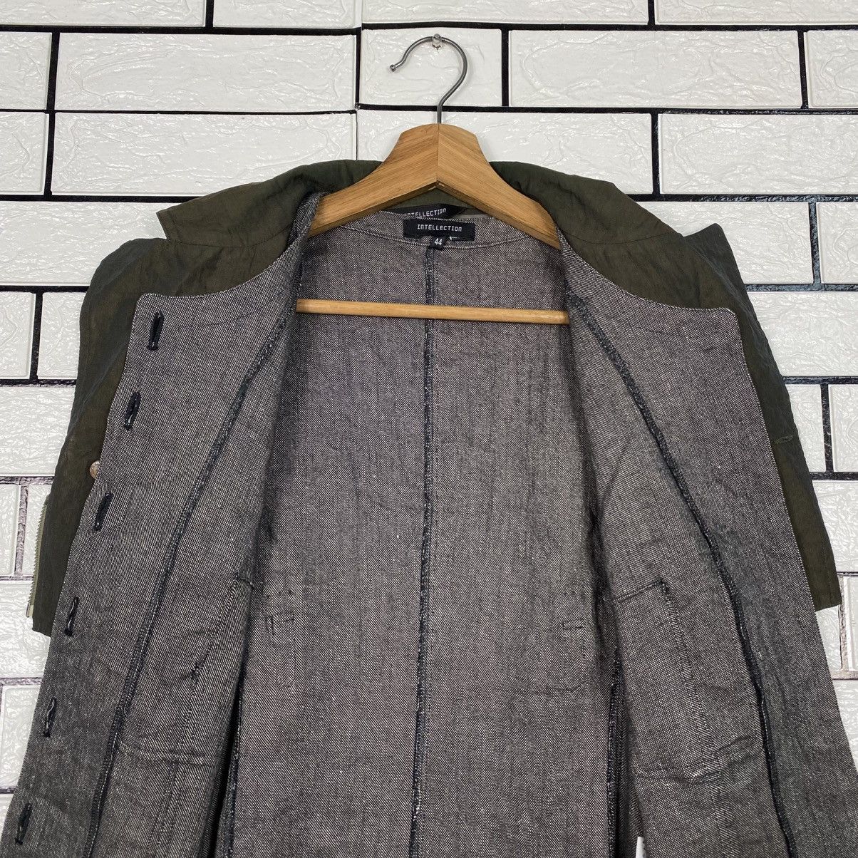 Issey Miyake 📌Vintage Button Jacket Double Astro Style Intellection Size US S / EU 44-46 / 1 - 18 Thumbnail