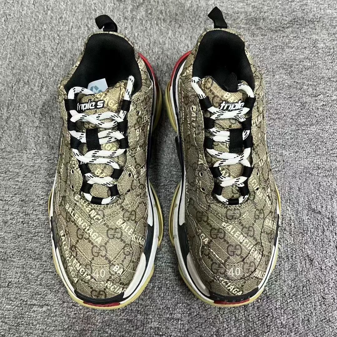 Balenciaga balenciaga brown triple s sneakers size 40 Size US 7.5 / EU 40-41 - 3 Thumbnail