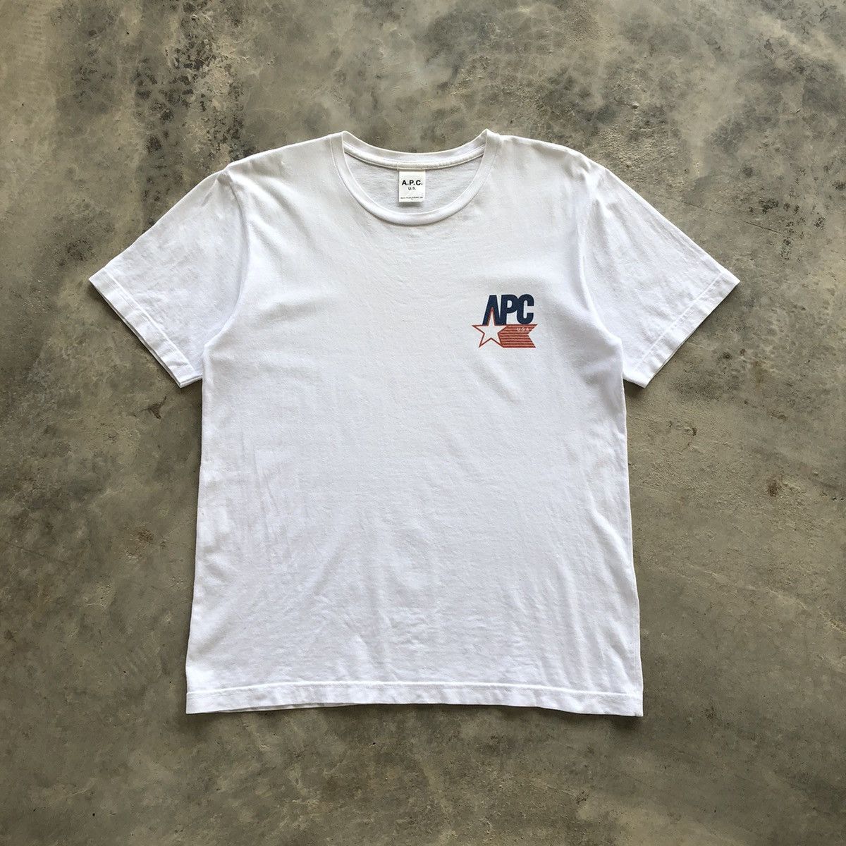 A.P.C. A.P.C. Simple Usa Design T-Shirt | Grailed