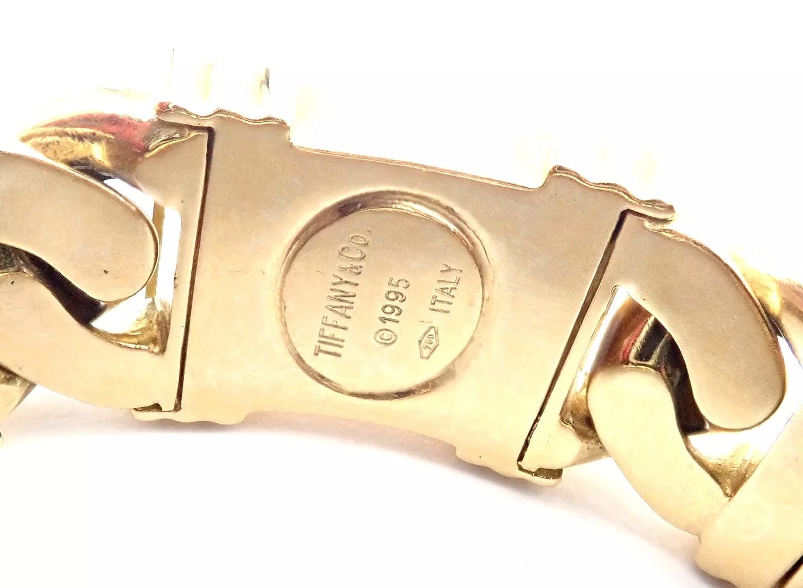 Tiffany & Co. 18k Yellow Gold Link Bracelet 1995 Size ONE SIZE - 8 Thumbnail