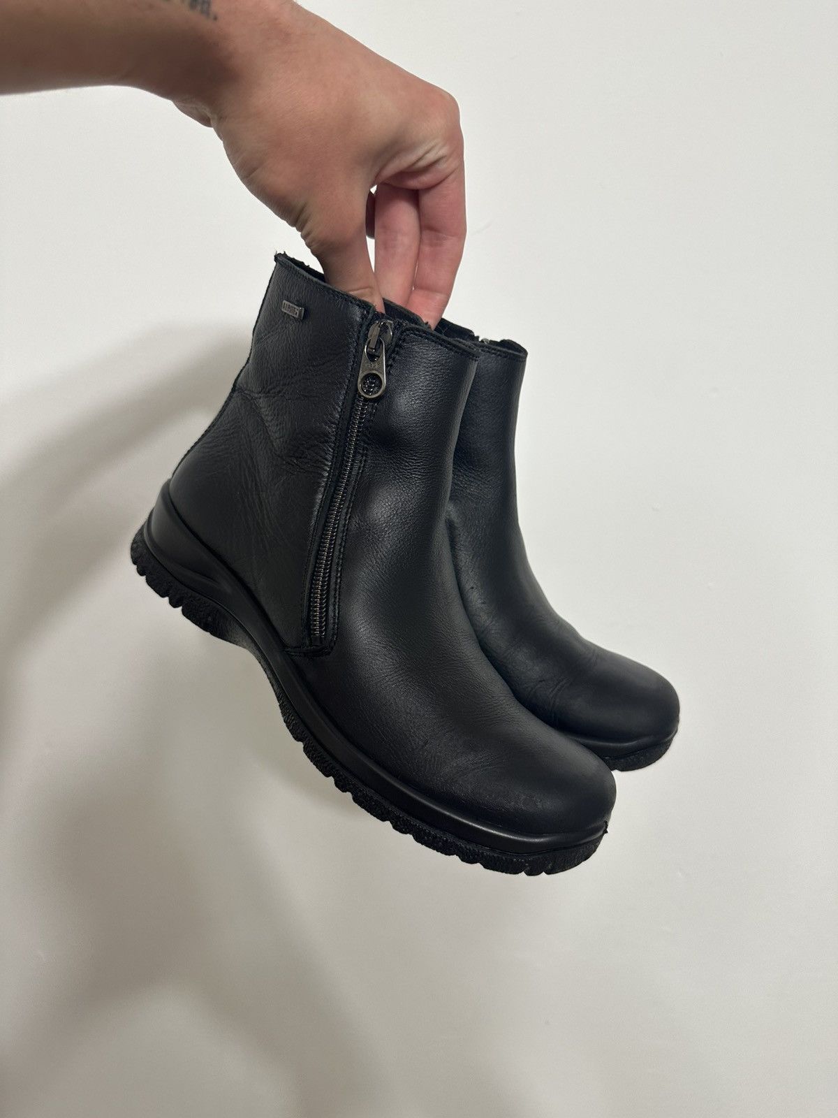 Other Boxer high boots moto biker leather shoes core Size US 8 / IT 38 - 2 Thumbnail