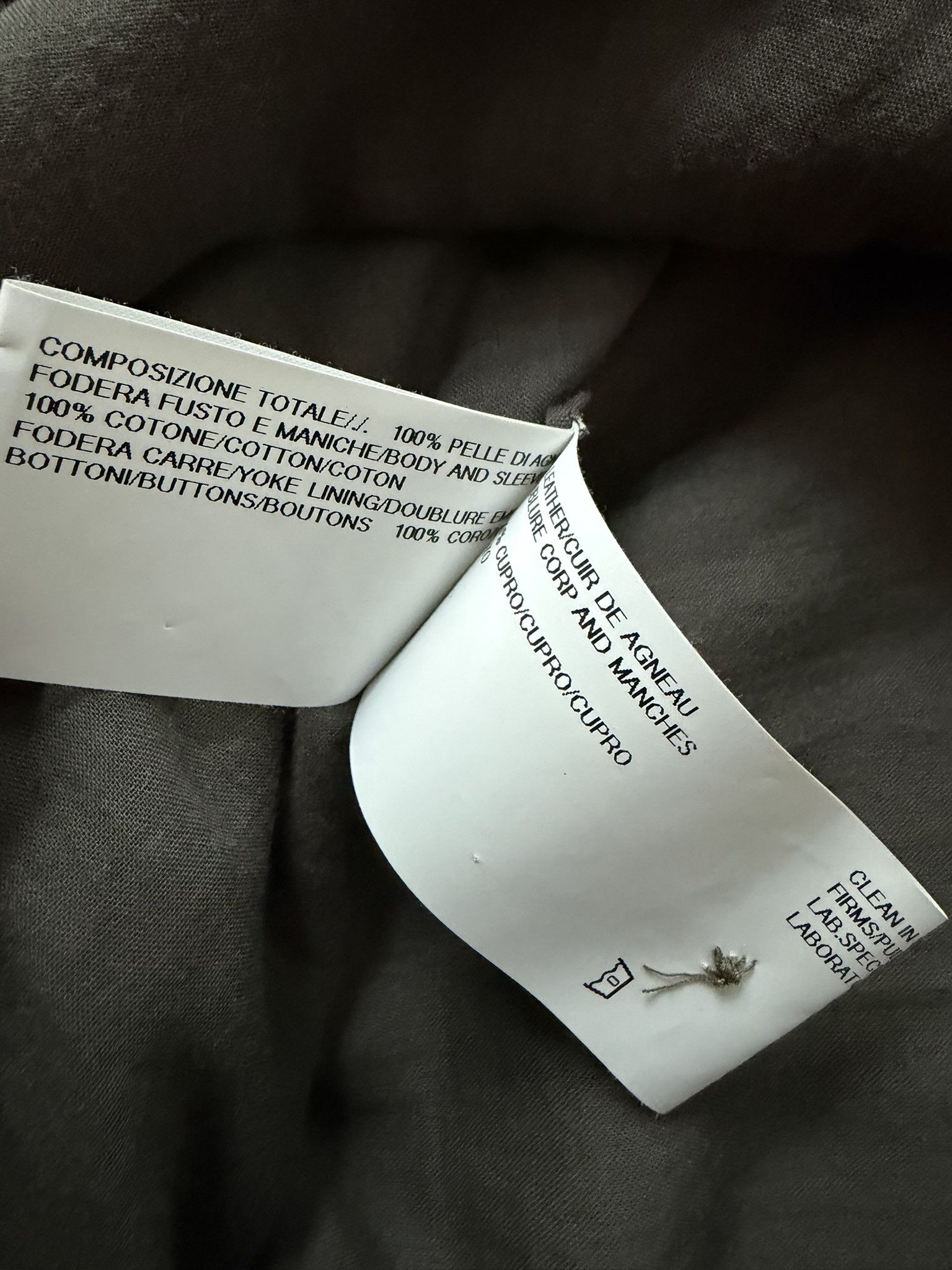 Rick Owens F/W 16 “MASTODON” Blistered Lamb Leather Trench Shirt L/54 Size US L / EU 52-54 / 3 - 20 Thumbnail
