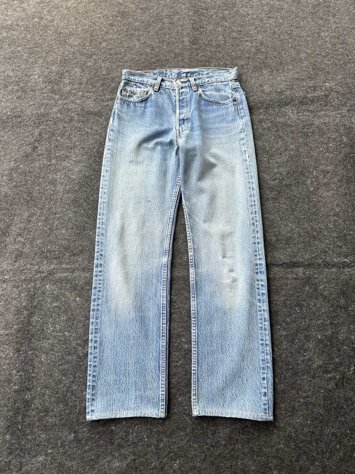 Hotsell Vintage Levi's 501 Jeans 32x29 Dirty Used Blue Denim Red Tab Faded Denim Grunge Style Vintage Denim Unisex Jeans