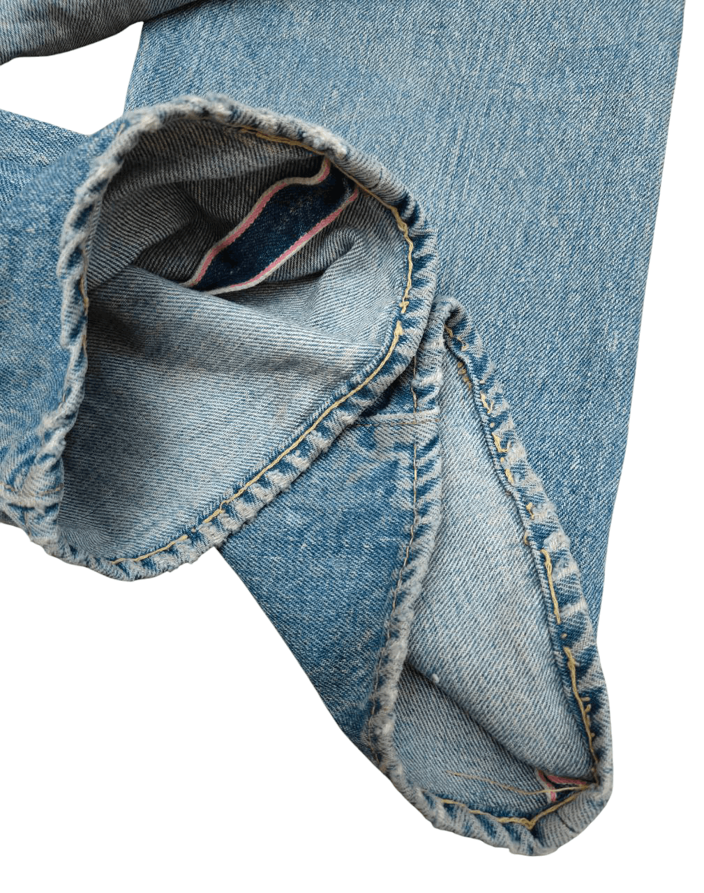 Levi's 60s Vtg Rare Levi's 501 Selvedge , Button no 6 Size US 29 - 9 Thumbnail