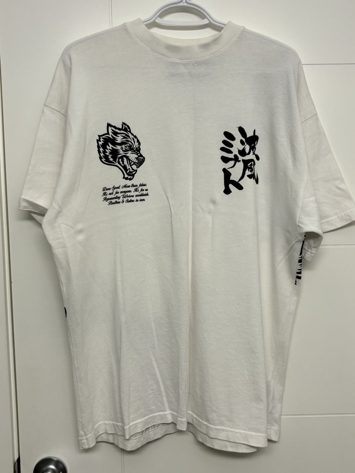Darc Sport Darc Sport Naruto Drop Minato Oversized Tee | Grailed