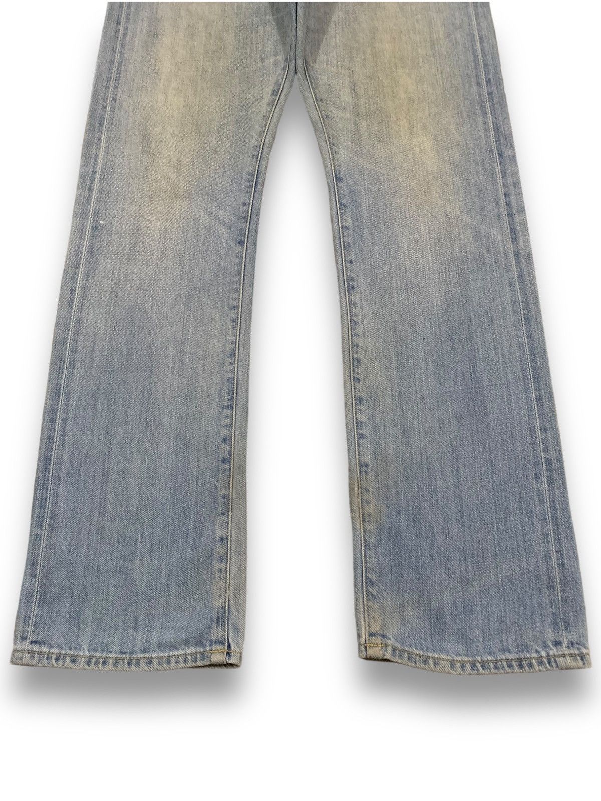 Jun Takahashi Vintage Uniqlo UJ Selvedge Mud Wash Regular Straight Jeans Size US 32 / EU 48 - 9 Thumbnail