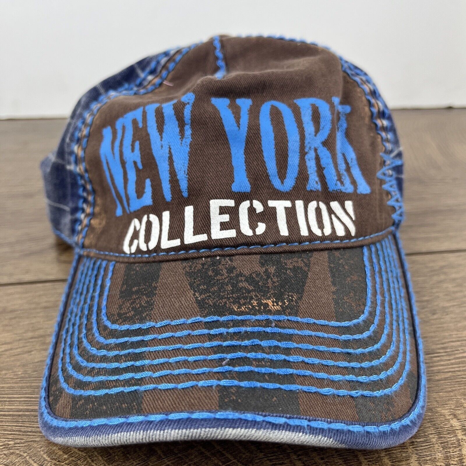 Robin Ruth New York Collection Hat Robin Ruth Tan Brown Adjustable Adul Size ONE SIZE - 4 Thumbnail