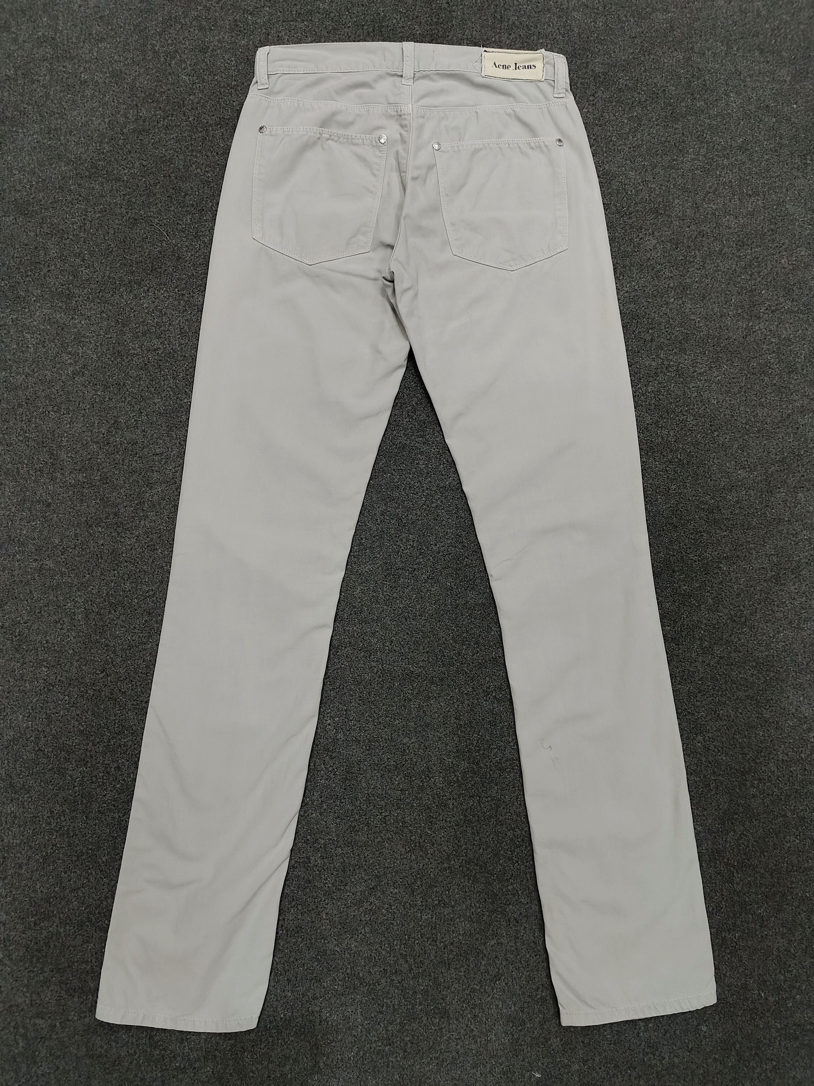 Acne Studios 00s Acne Jeans- Scandinavia Minimalist Slim Straight Pants Size US 28 / EU 44 - 3 Thumbnail