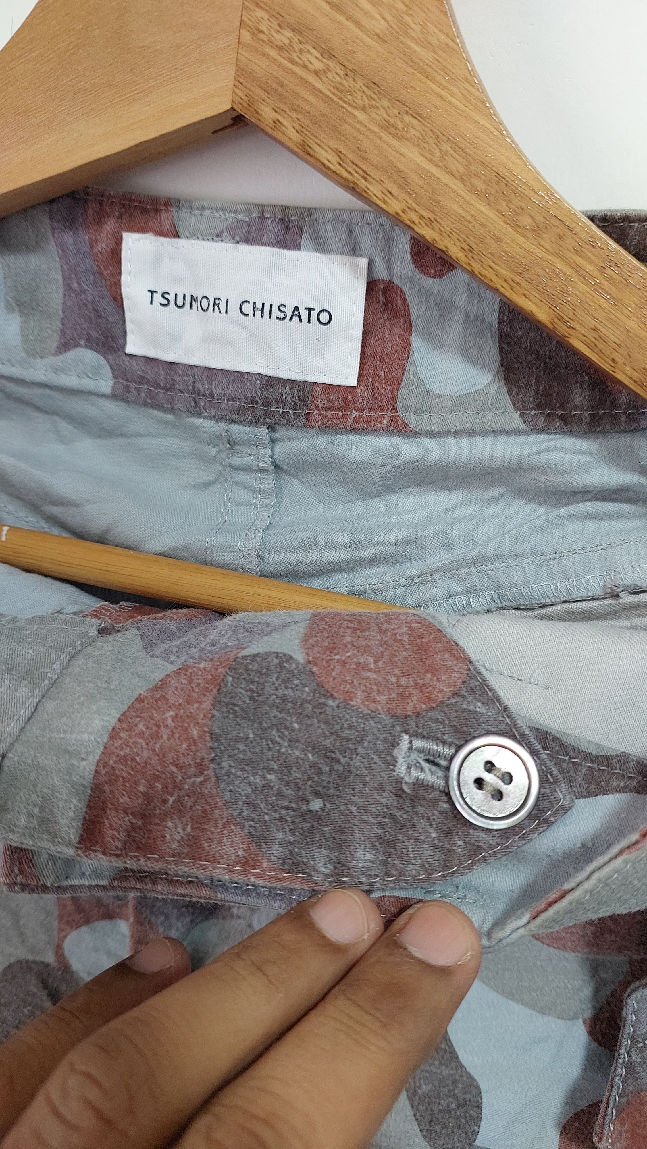 Tsumori Chisato TSUMORI CHISATO ISSEY MIYAKE CAMO PANT Size US 28 / EU 44 - 8 Thumbnail