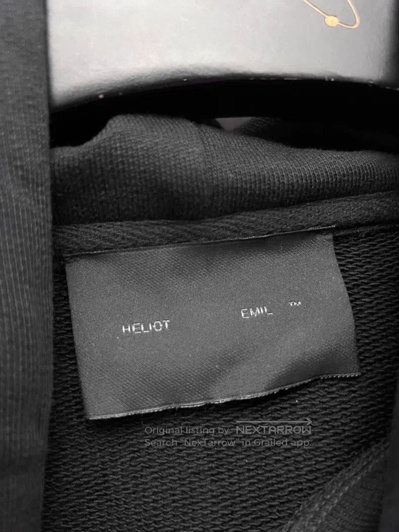 Heliot Emil Heliot Emil Heavyweight Hooded Sweatshirt Size US M / EU 48-50 / 2 - 6 Thumbnail
