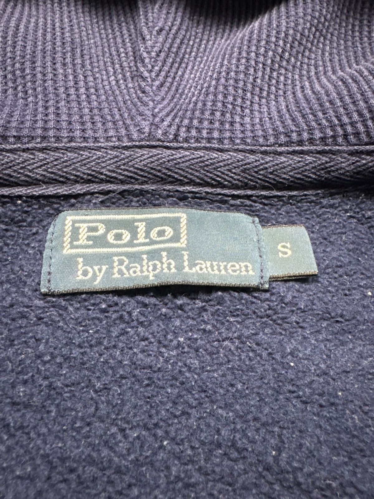 Polo Ralph Lauren Vintage Polo Ralph Lauren Full Zip Logo Hoodie Navy 90s Y2K Size US S / EU 44-46 / 1 - 9 Thumbnail
