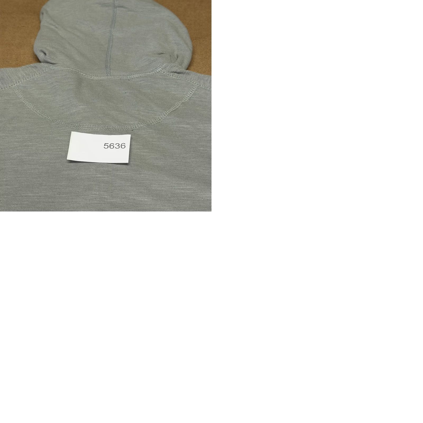 French Connection UK Style By French Connection Mens Large Gray Henley Pullover Hoodie Logo Size US L / EU 52-54 / 3 - 10 Thumbnail
