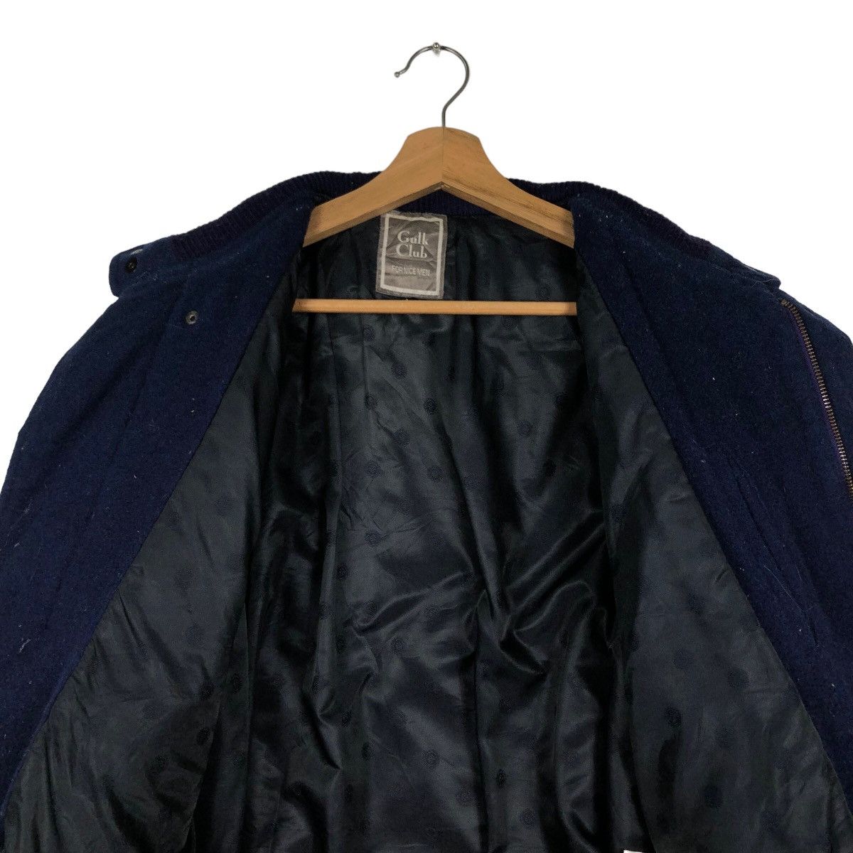 Issey Miyake 🔥Gulk Club Wool Bomber Jacket Herringbone Fly Double Breast Size US M / EU 48-50 / 2 - 11 Thumbnail