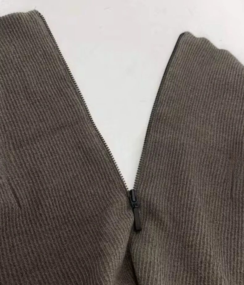 Y's Y's size 2 Knitted suspenders pants Size US 28 / EU 44 - 3 Thumbnail