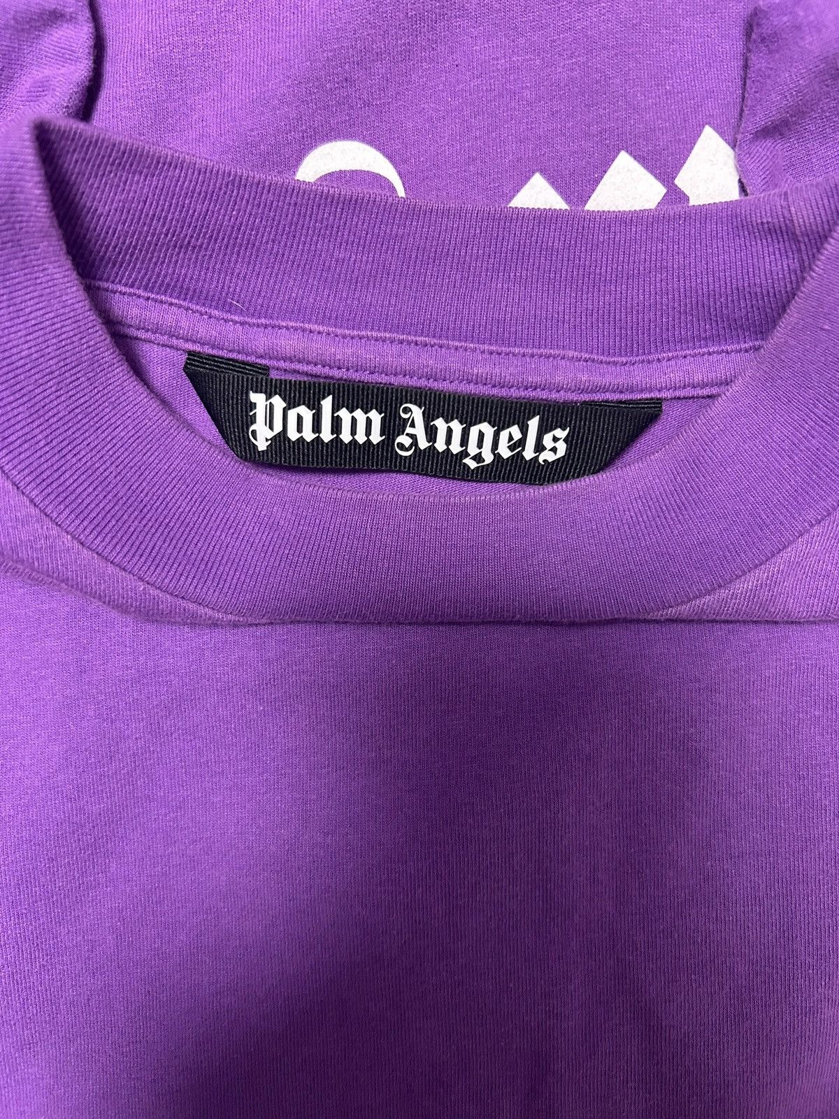 Palm Angels Palm Angels Bear Tee Purple - Extra Small Size US XS / EU 42 / 0 - 3 Thumbnail