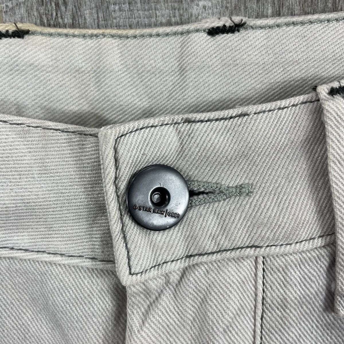 G-Star × Vintage Vintage Gstar Light Wash Jeans Size US 33 - 13 Thumbnail