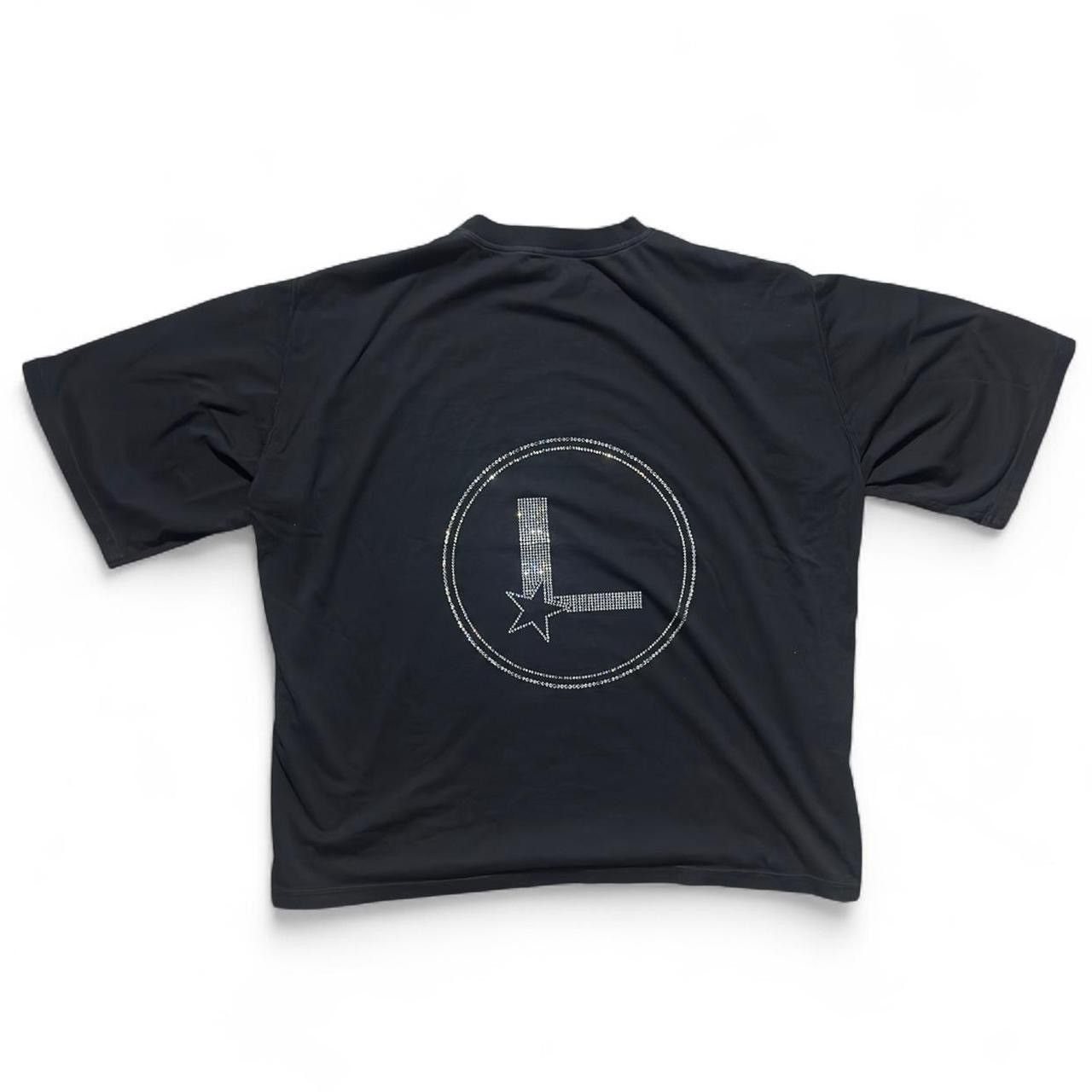 Other Lourdes New York L Rhinestone Logo Oversized Tee Size US M / EU 48-50 / 2 - 2 Thumbnail