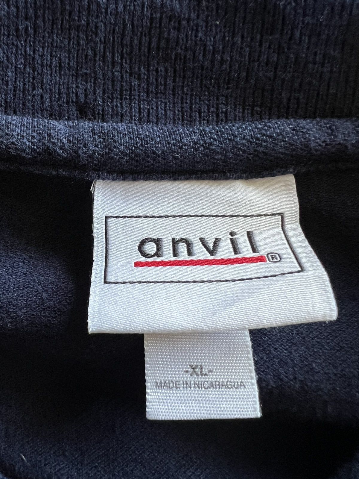 Anvil × Vintage Vintage Anvil T-Shirt Size US XL / EU 56 / 4 - 3 Thumbnail