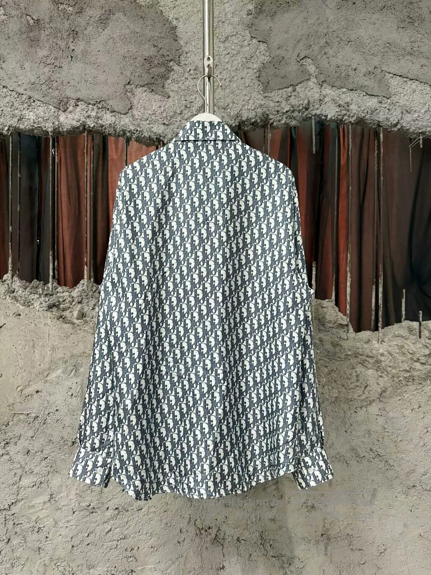 Dior dior silk printed long sleeve shirt. Size US M / EU 48-50 / 2 - 2 Thumbnail