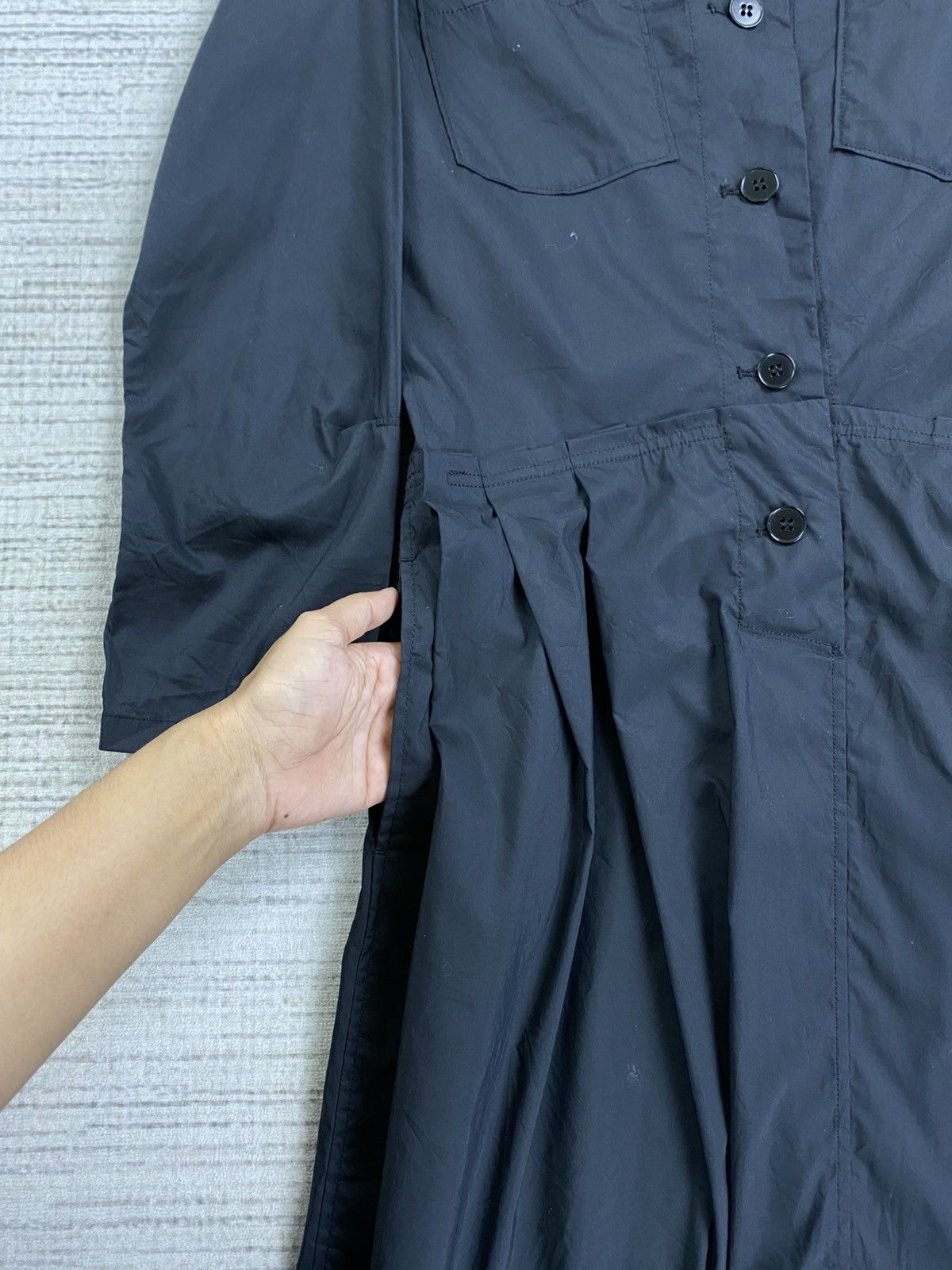 Jil Sander × Uniqlo × Vintage Vintage Jil Sander X Uniqlo Long Button Midi Dress Size M / US 6-8 / IT 42-44 - 5 Thumbnail