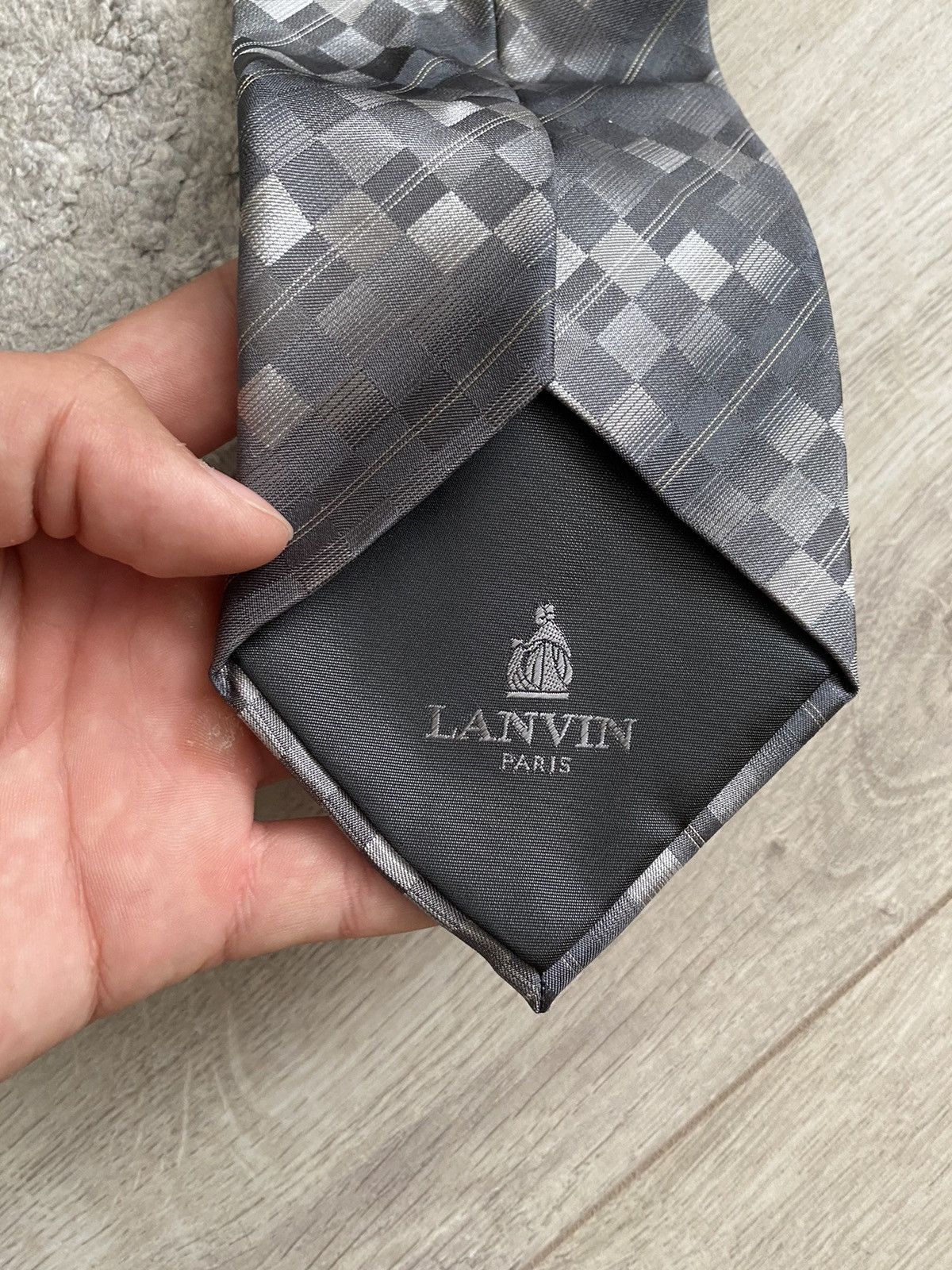 Lanvin Vintage Lanvin Tie Slick Rare Oldmoney Size ONE SIZE - 3 Thumbnail