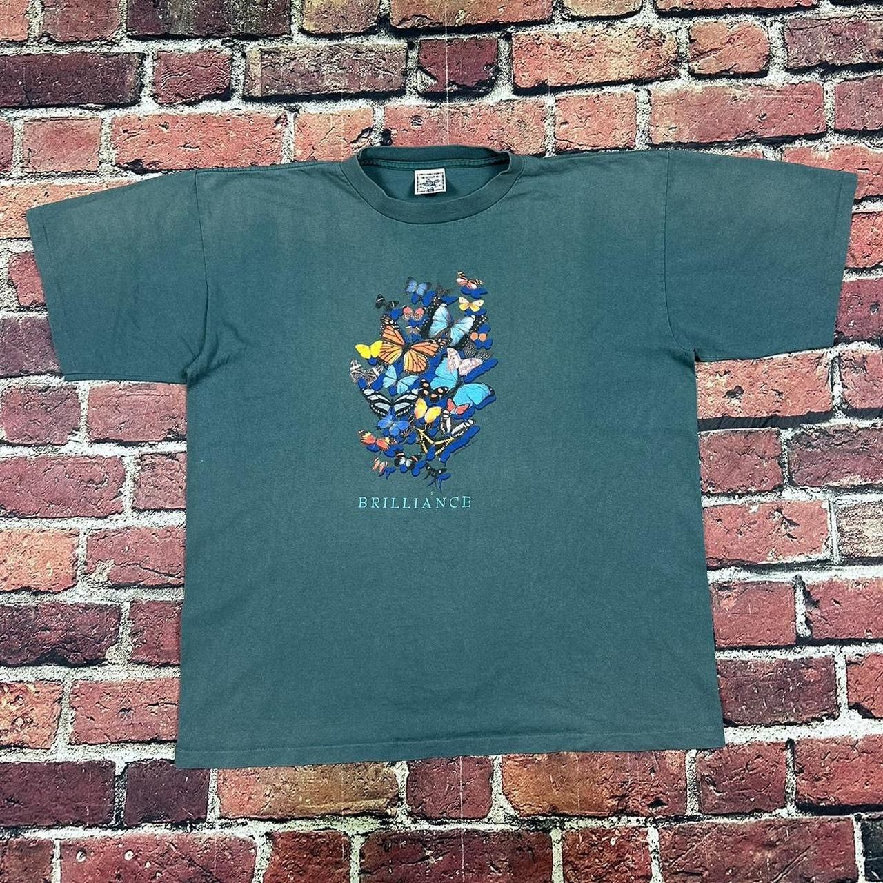 Other Vintage Butterfly Brilliance Earth Foundation Single Stitch Size US XL / EU 56 / 4 - 1 Thumbnail