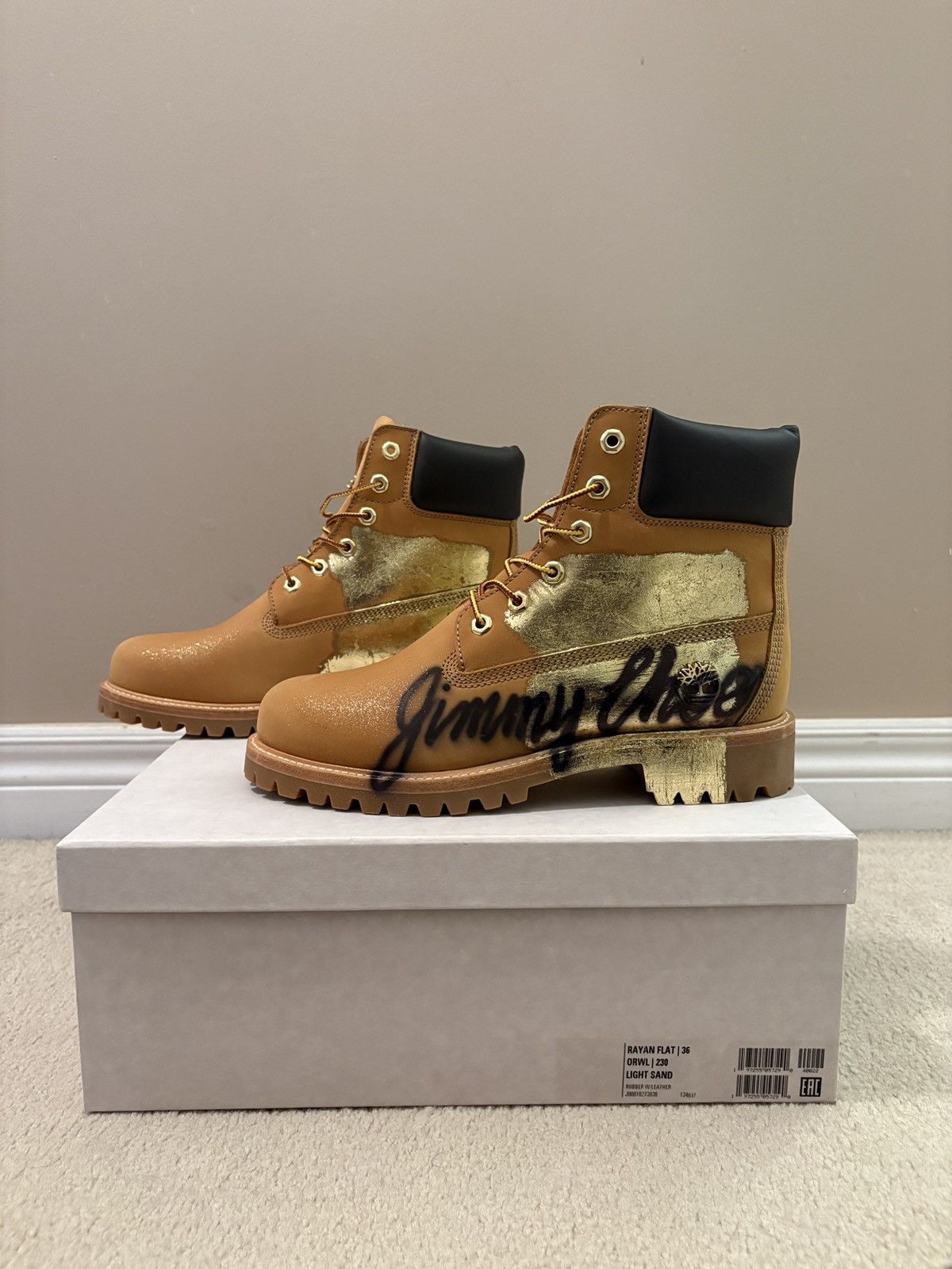 Jimmy Choo × Timberland RARE Jimmy Choo x Timberland Size US 8.5 / EU 41-42 - 1 Thumbnail