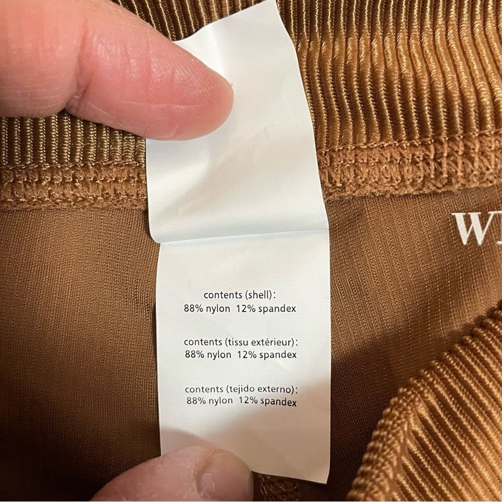 WeWoreWhat NWT New WeWoreWhat Chain High Rise Rib Brown Leggings Size Size 30" / US 8 / IT 44 - 9 Thumbnail