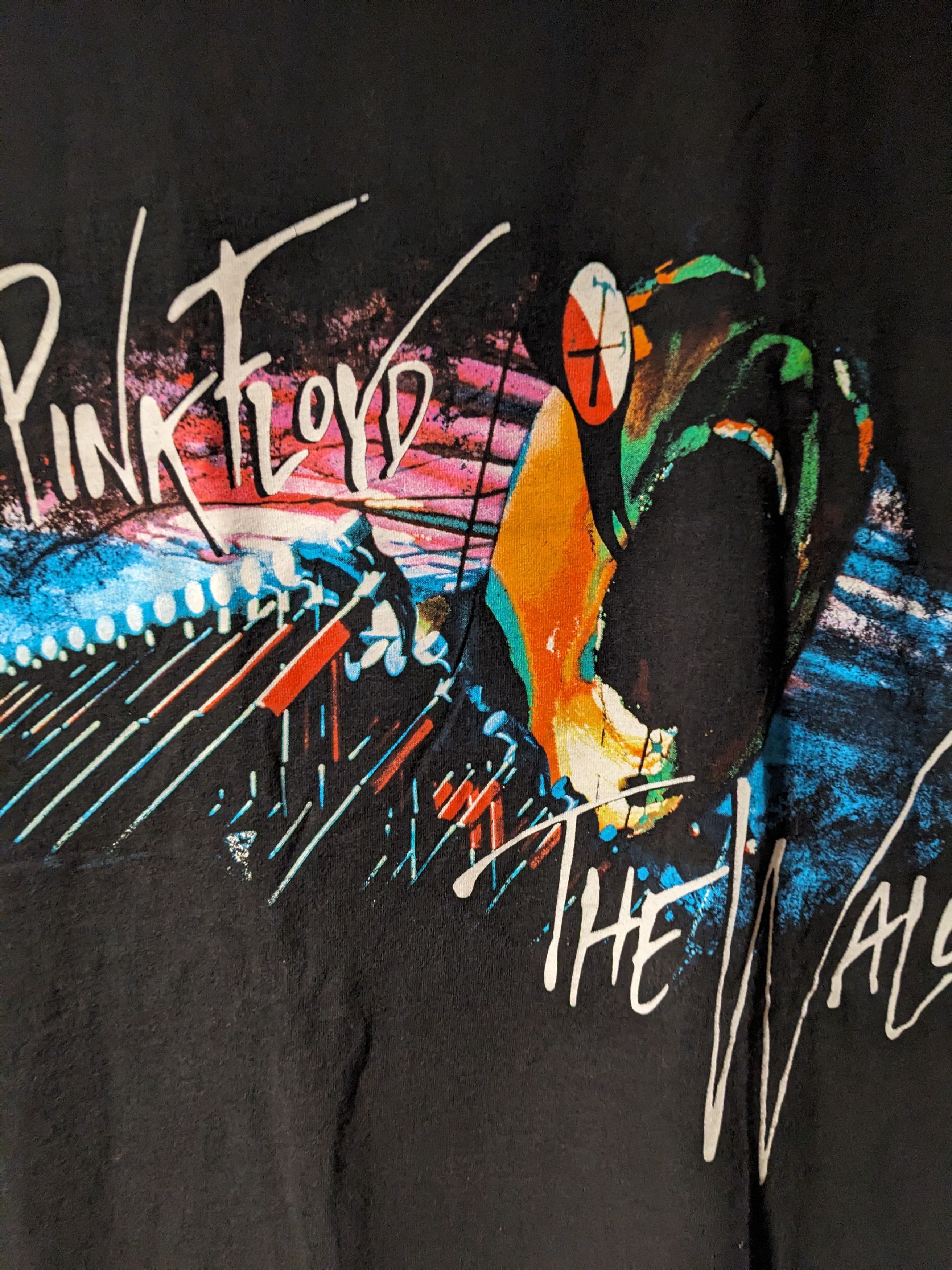 Pink Floyd × Vintage Vintage 2009 Pink Floyd The Wall Band Tour Large T-Shirt Size US L / EU 52-54 / 3 - 2 Thumbnail