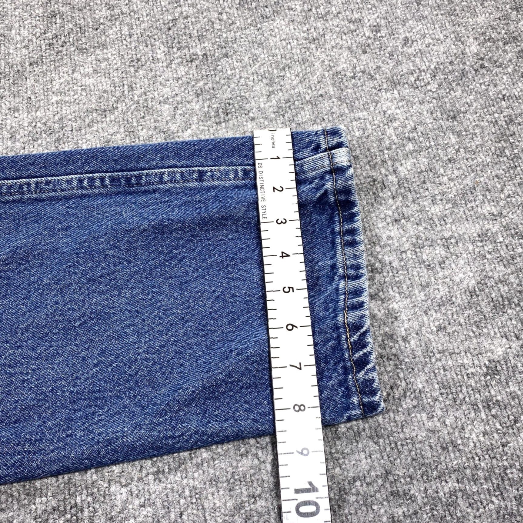 Wrangler VINTAGE (not applicable) Wrangler Jeans Mens 40x30 Blue Straight Leg Premium Quality Denim 5-Pocket Size US 40 / EU 56 - 7 Thumbnail