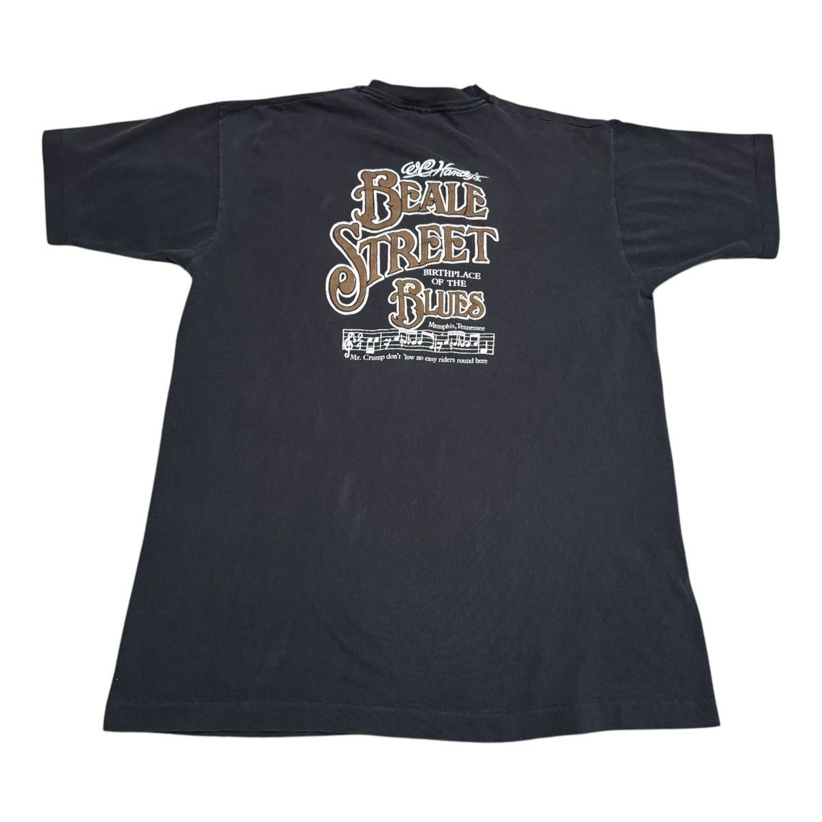 Fruit Of The Loom × Vintage Vintage FOTL Beale Street Blues Music Shirt Adult Large Size US L / EU 52-54 / 3 - 1 Thumbnail