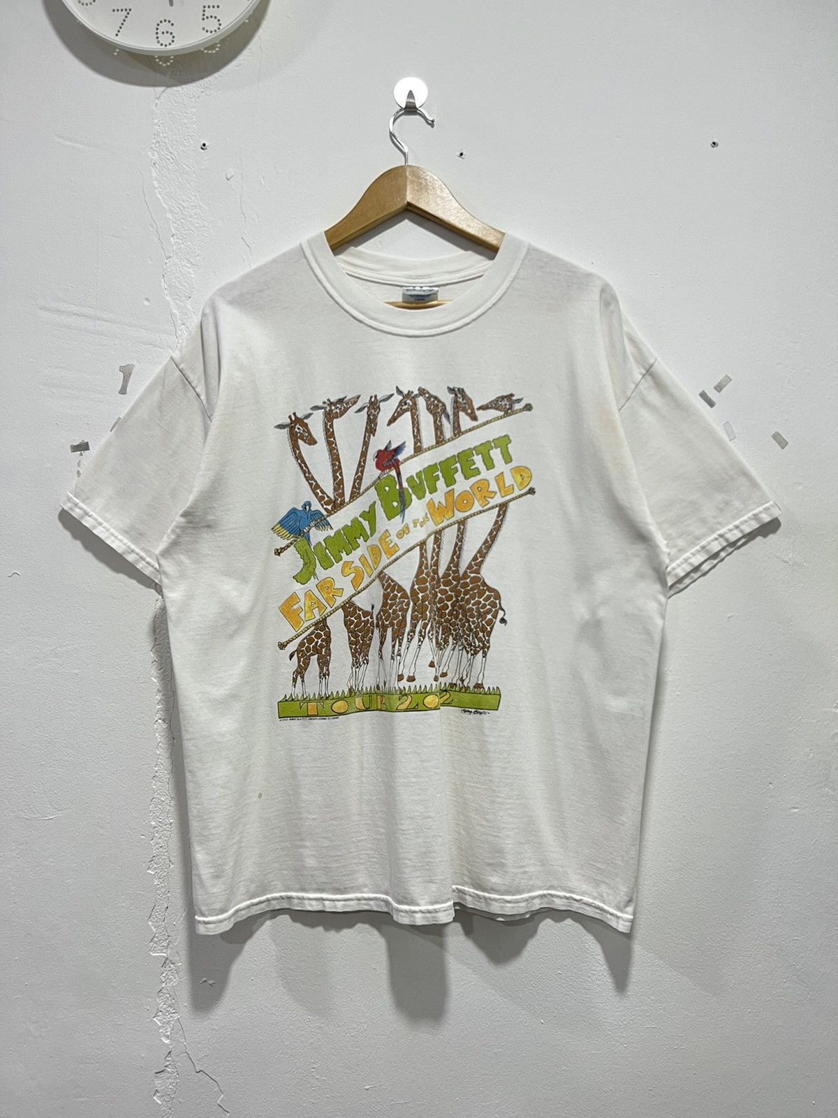 Band Tees × Vintage Vintage Jimmy Buffett ‘Far Side of The World’ Tshirt Size US XL / EU 56 / 4 - 1 Thumbnail